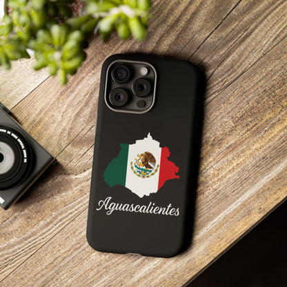 Aguascalientes Mexico Flag Map Phone Case | Mexican American Pride Tough Case for iPhone & Samsung