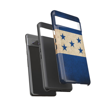 Honduras Flag Phone Case | Vintage Honduran Flag iPhone & Samsung Tough Protective Case