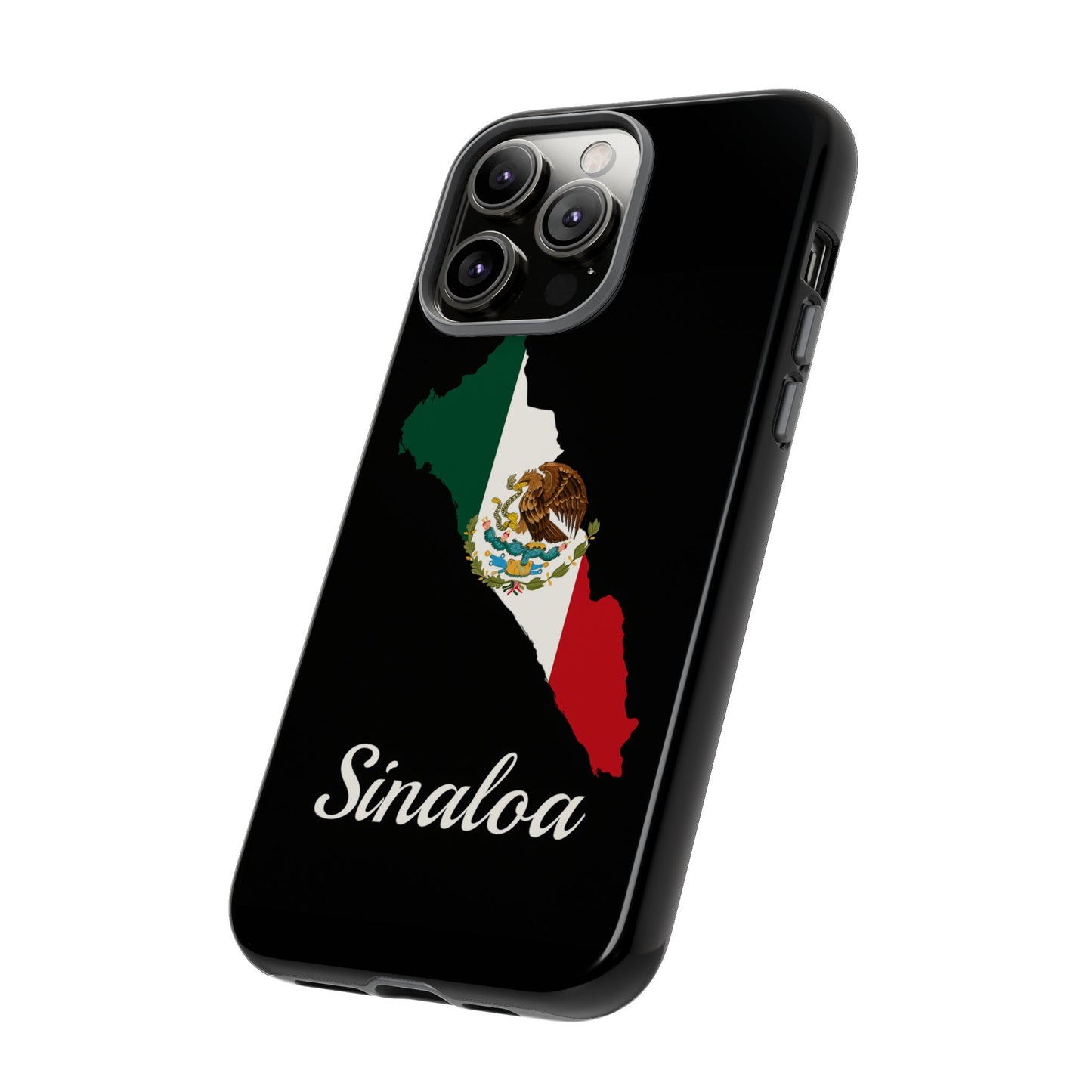 Sinaloa Mexico Flag Map Phone Case | Mexican American Pride Tough Case for iPhone & Samsung