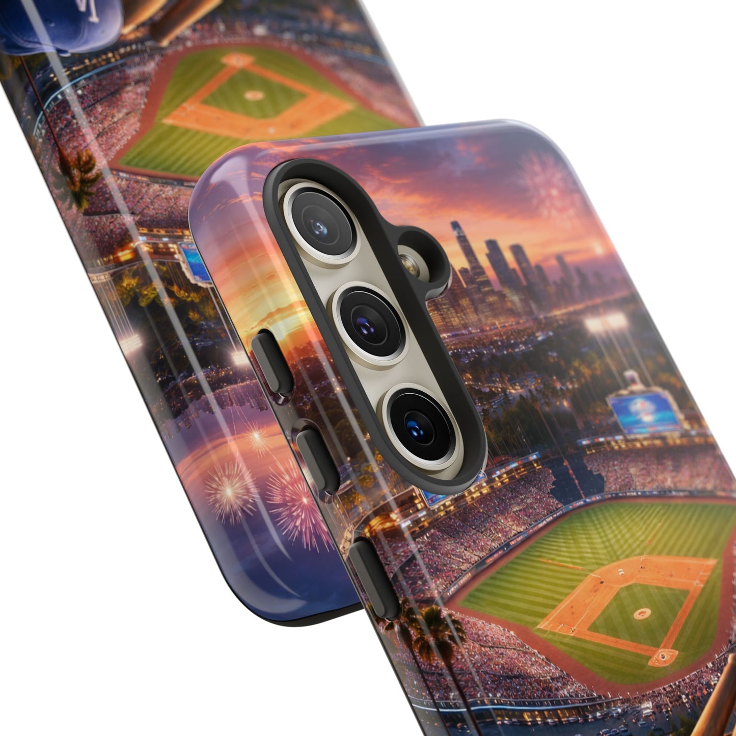 Baseball Sunset Stadium Phone Case LA Game Day Sports Aesthetic Case