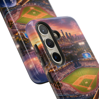 Baseball Sunset Stadium Phone Case LA Game Day Sports Aesthetic Case