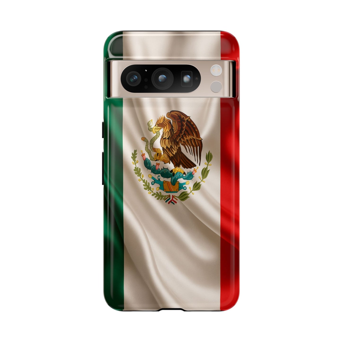 Mexico Flag Phone Case | Mexican Pride iPhone & Samsung Case | Tricolor Aesthetic Tough Protective Cover