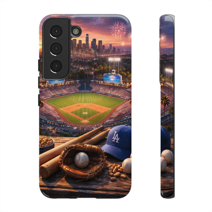 Baseball Sunset Stadium Phone Case LA Game Day Sports Aesthetic Case