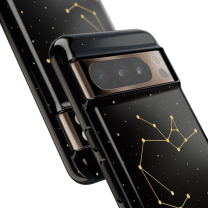 Sagittarius Zodiac Constellation Phone Case – Luxe Gold Celestial Cover