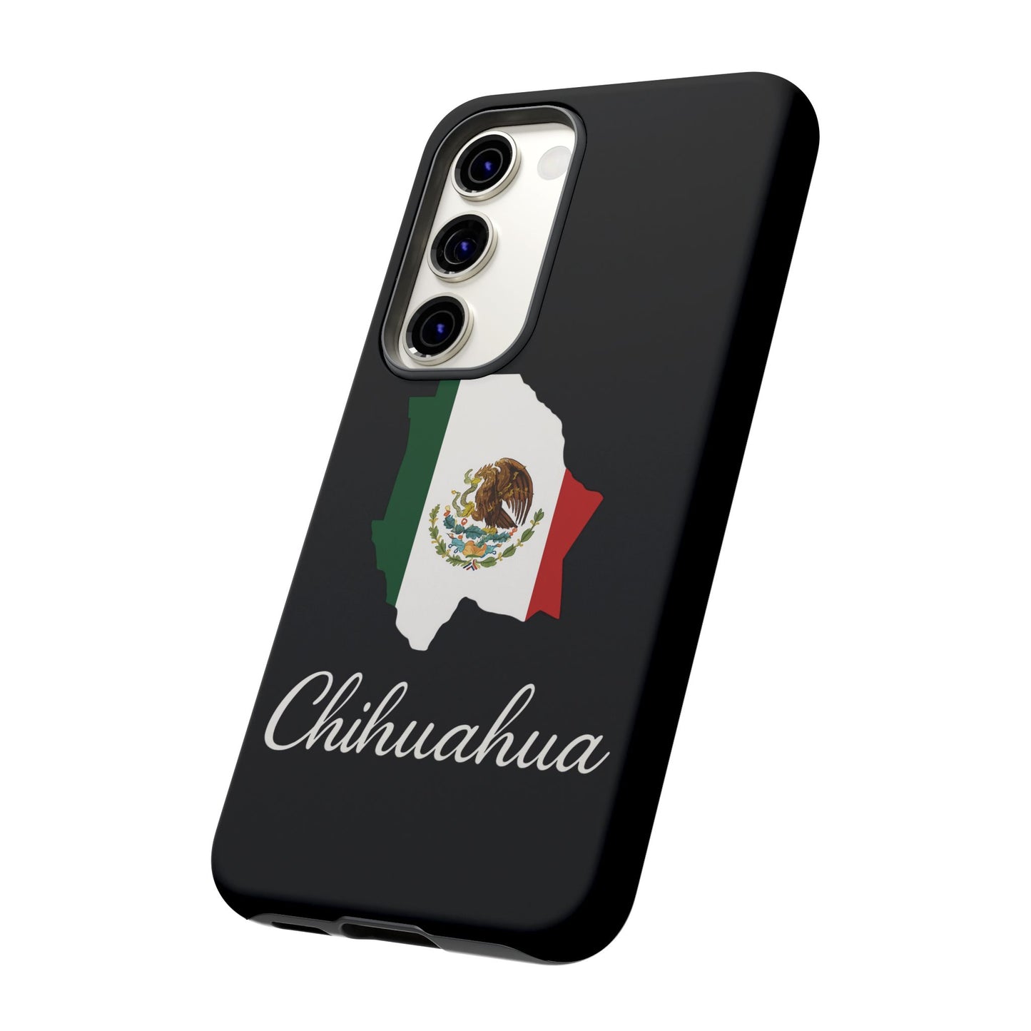 Chihuahua Mexico Flag Map Phone Case | Mexican American Pride Tough Case for iPhone & Samsung