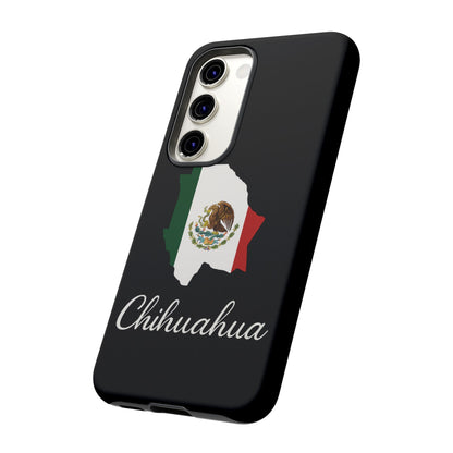 Chihuahua Mexico Flag Map Phone Case | Mexican American Pride Tough Case for iPhone & Samsung