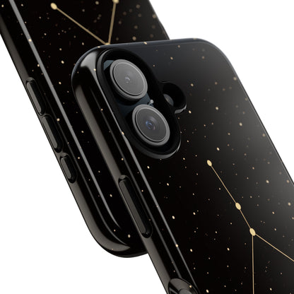 Cancer Zodiac Constellation Phone Case – Luxe Gold Celestial Cover