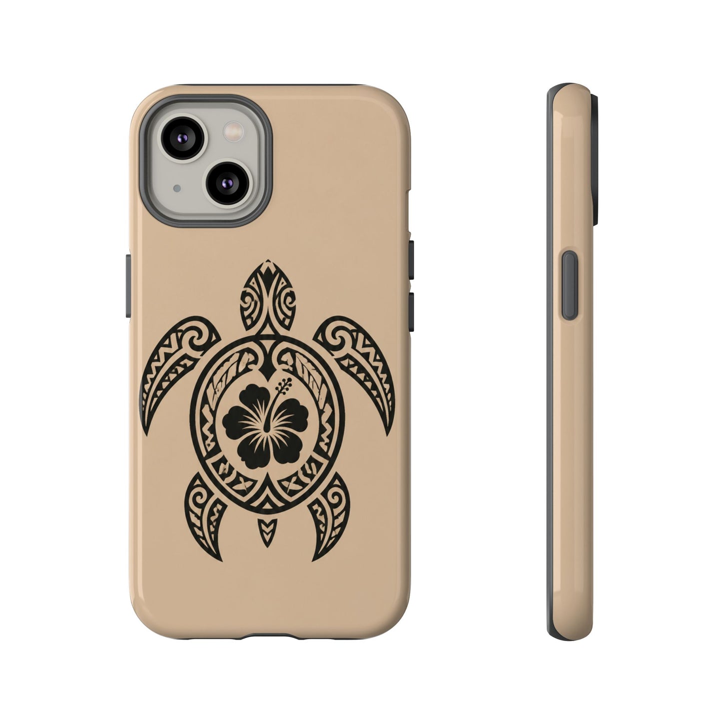 Polynesian Turtle Phone Case | Hawaiian Beach Tough Cover