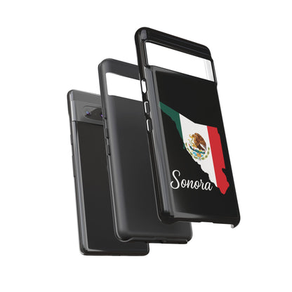 Sonora Mexico Flag Map Phone Case | Mexican American Pride Tough Case for iPhone & Samsung