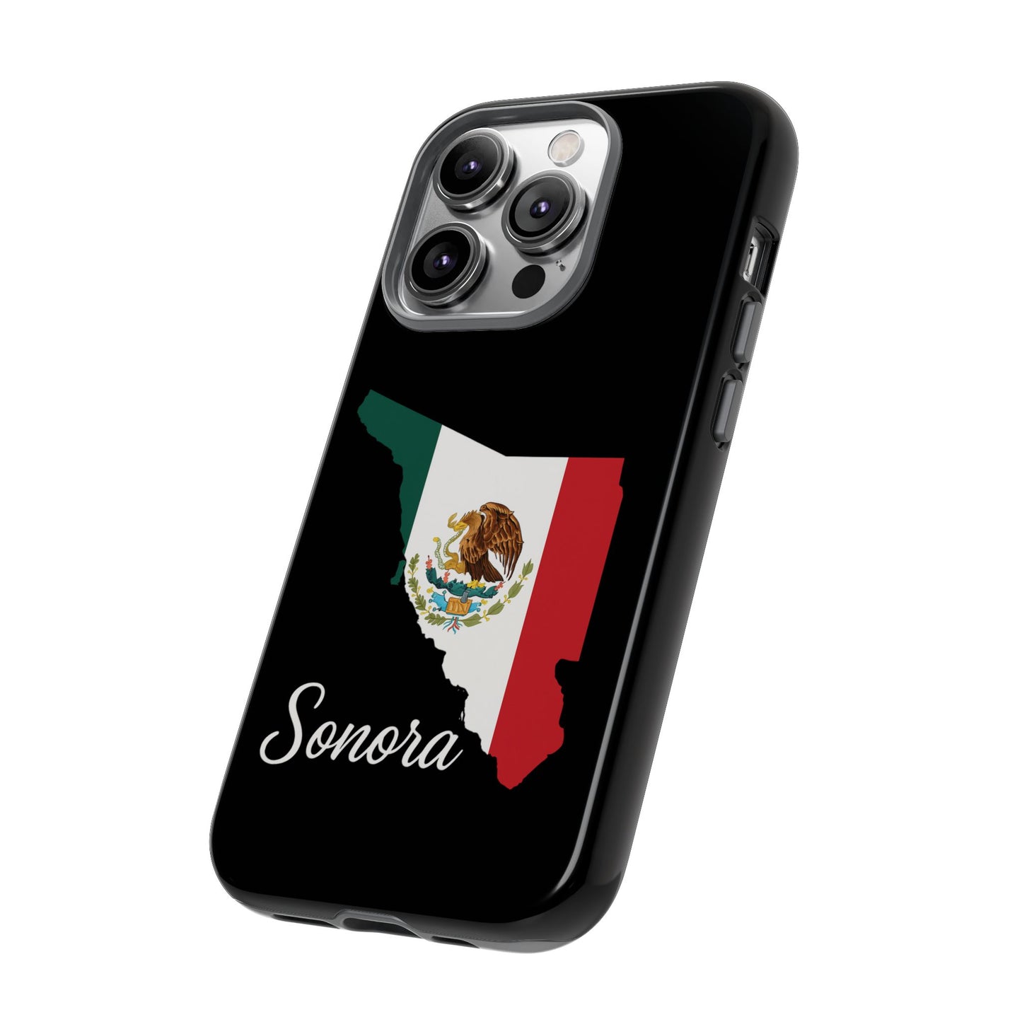 Sonora Mexico Flag Map Phone Case | Mexican American Pride Tough Case for iPhone & Samsung