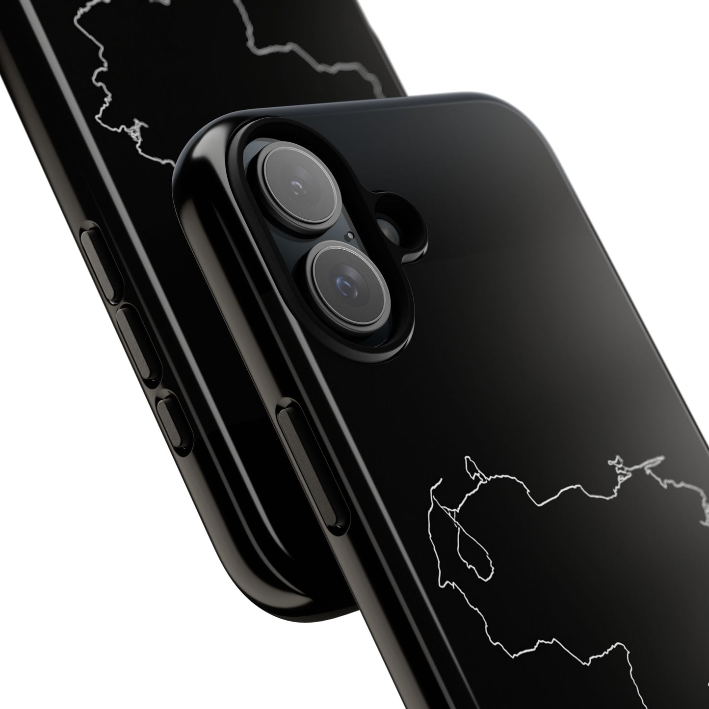 Venezuela Outline Phone Case – Minimal Country Map Tough Case (iPhone, Samsung, Pixel)