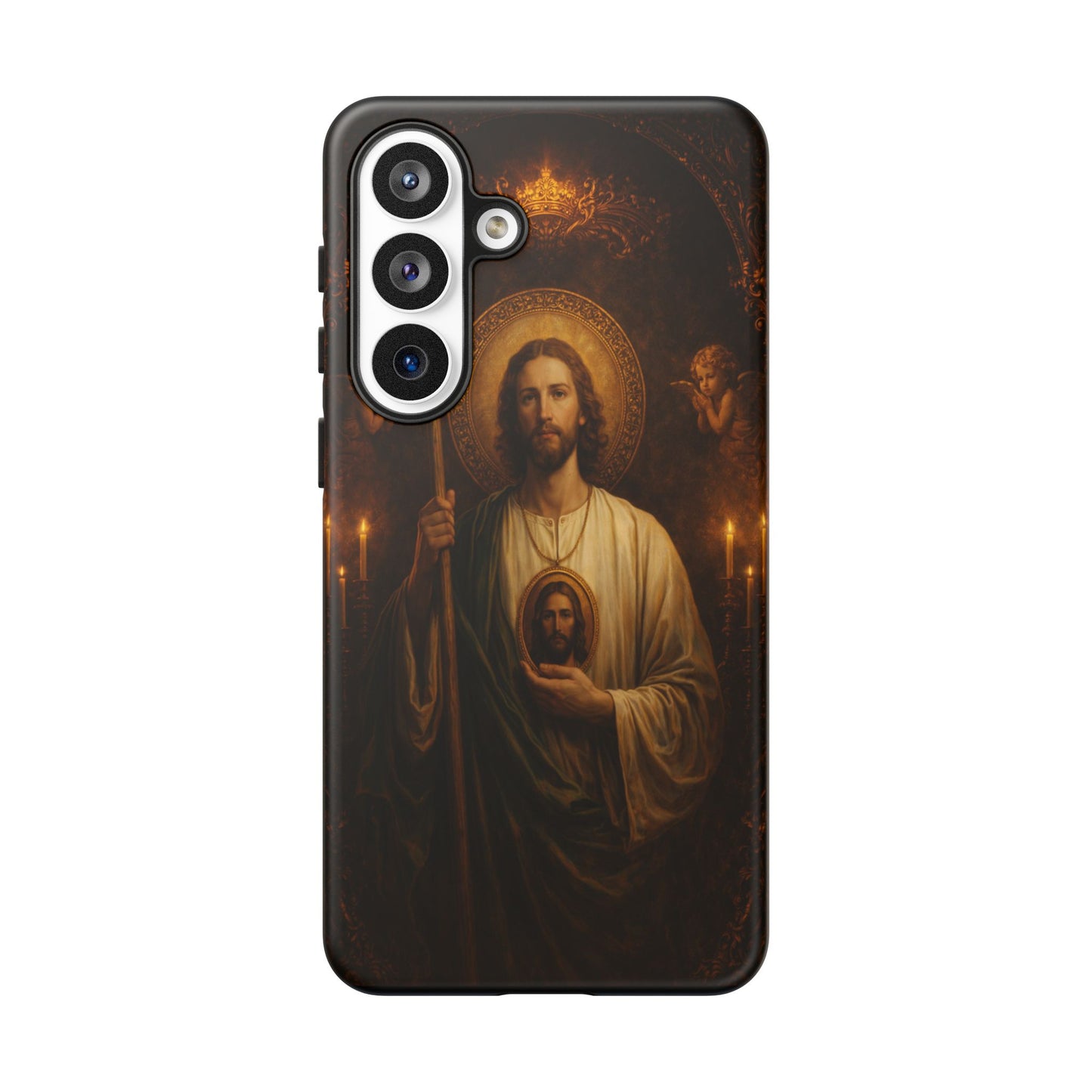 San Judas Phone Case Saint Jude Catholic Saint Religious Art Portrait Tough