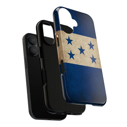 Honduras Flag Phone Case | Vintage Honduran Flag iPhone & Samsung Tough Protective Case