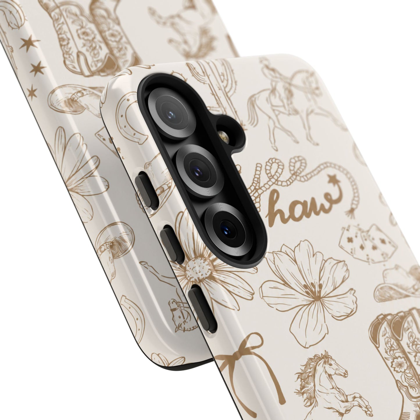 Western Cowgirl Phone Case for iPhone Samsung Galaxy Pixel Tough Case