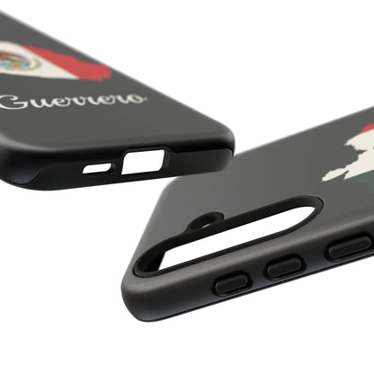 Guerrero Mexico Flag Map Phone Case | Mexican American Pride Tough Case for iPhone & Samsung