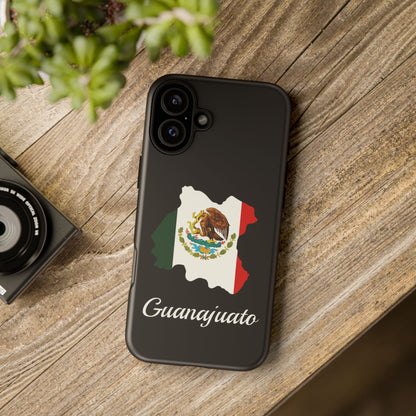 Guanajuato Mexico Flag Map Phone Case | Mexican American Pride Tough Case for iPhone & Samsung
