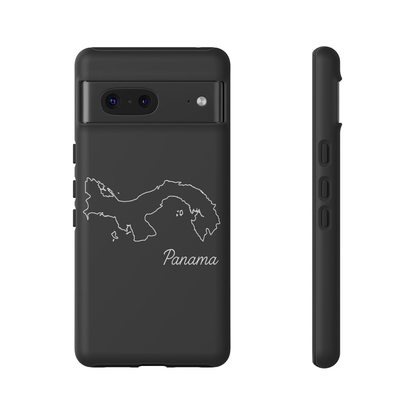 Panama Outline Phone Case – Minimal Country Map Tough Case (iPhone, Samsung, Pixel)