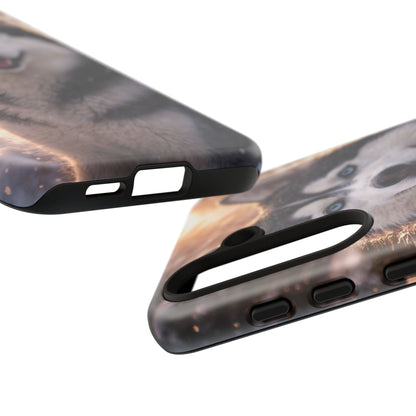 Siberian Husky Tough Phone Case | Blue Eyes Dog Cover Protective iPhone Case
