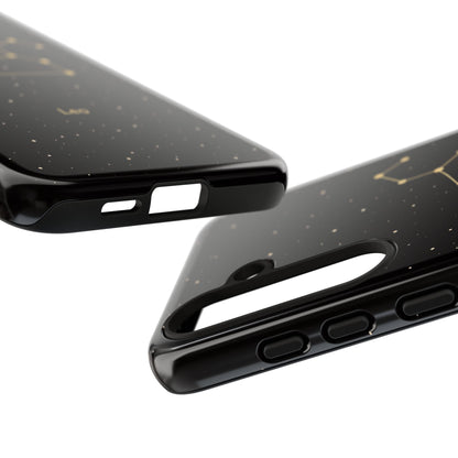 Leo Zodiac Constellation Phone Case – Luxe Gold Celestial Cover