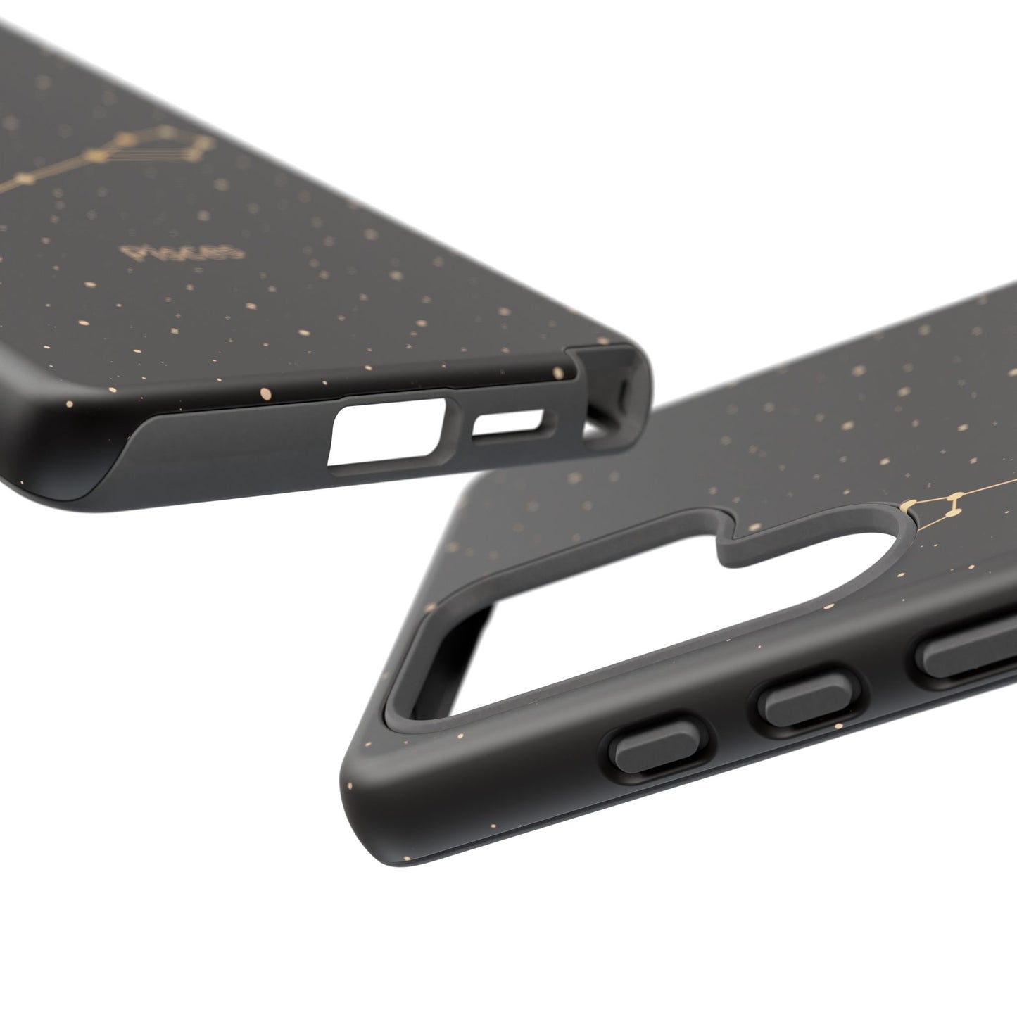 Pisces Zodiac Constellation Phone Case – Luxe Gold Celestial Cover