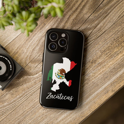 Zacatecas Mexico Flag Map Phone Case | Mexican American Pride Tough Case for iPhone & Samsung