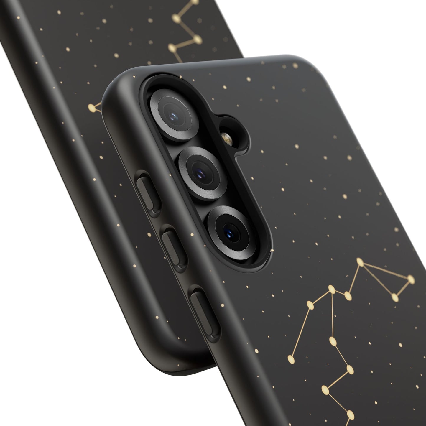 Aquarius Zodiac Constellation Phone Case – Luxe Gold Celestial Cover