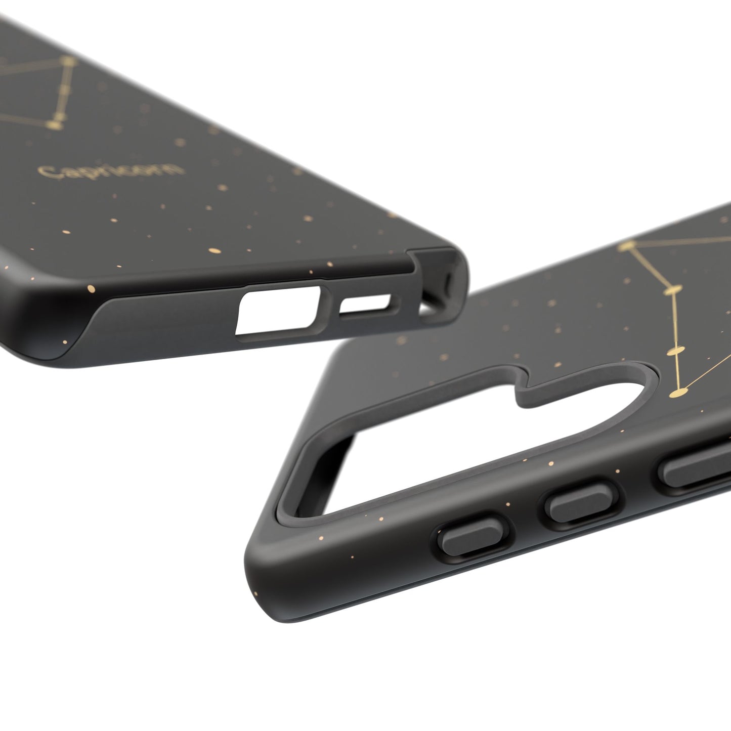 Capricorn Zodiac Constellation Phone Case – Luxe Gold Celestial Cover