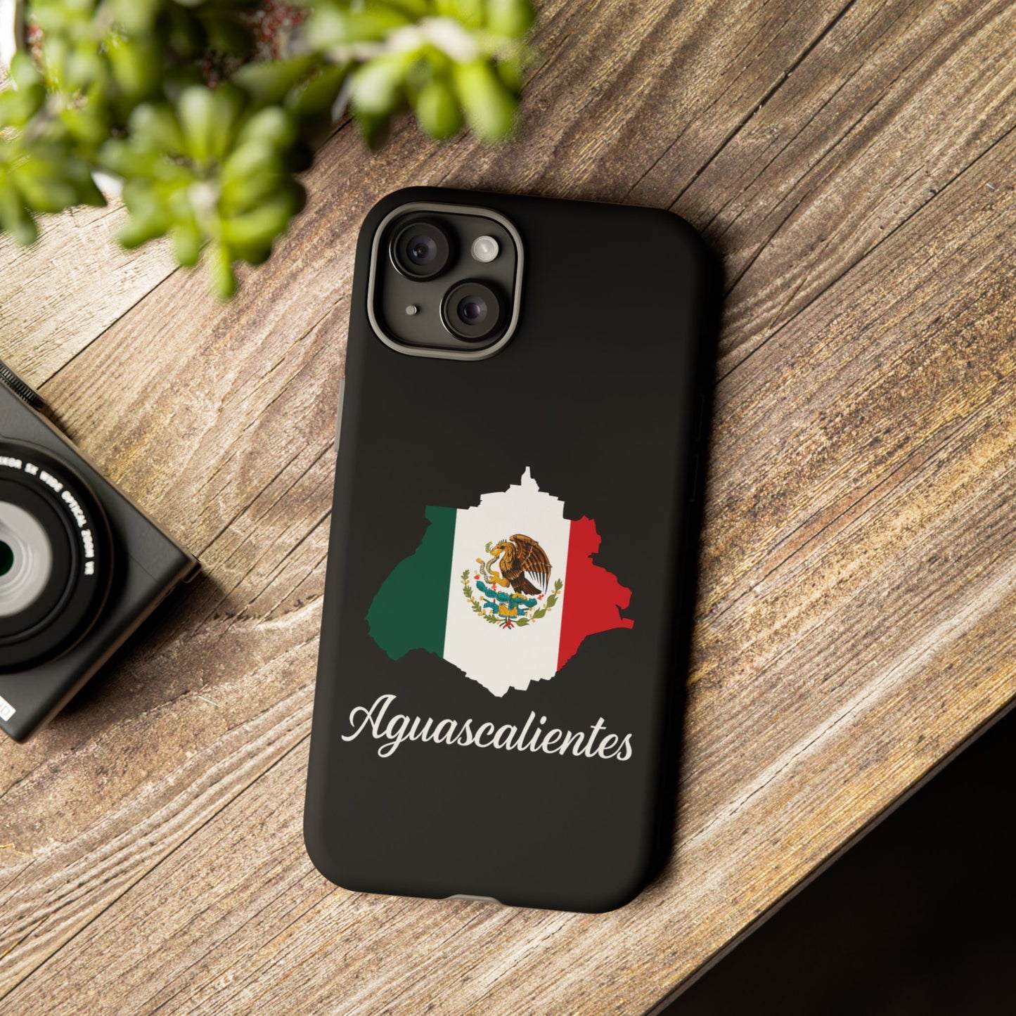 Aguascalientes Mexico Flag Map Phone Case | Mexican American Pride Tough Case for iPhone & Samsung