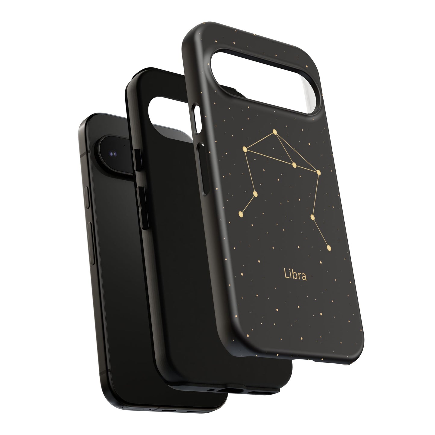 Libra Zodiac Constellation Phone Case – Luxe Gold Celestial Cover