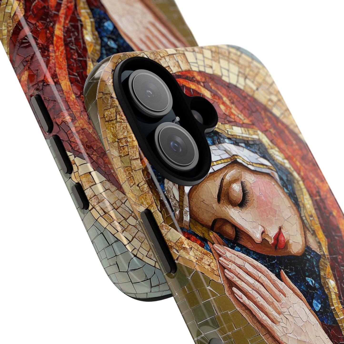 Virgin Mary Phone Case, Catholic Phone Case, Christian Aesthetic Case, Religious iPhone Case, Saint Art Case, Faith Gift