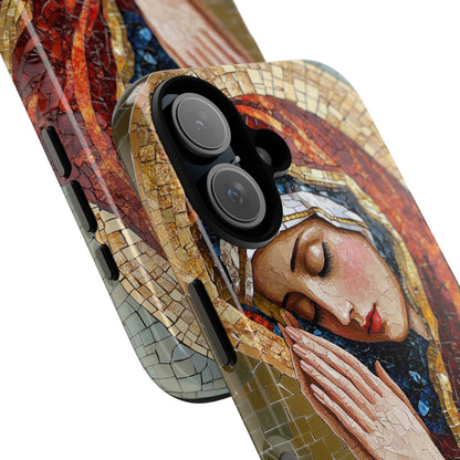 Virgin Mary Phone Case, Catholic Phone Case, Christian Aesthetic Case, Religious iPhone Case, Saint Art Case, Faith Gift