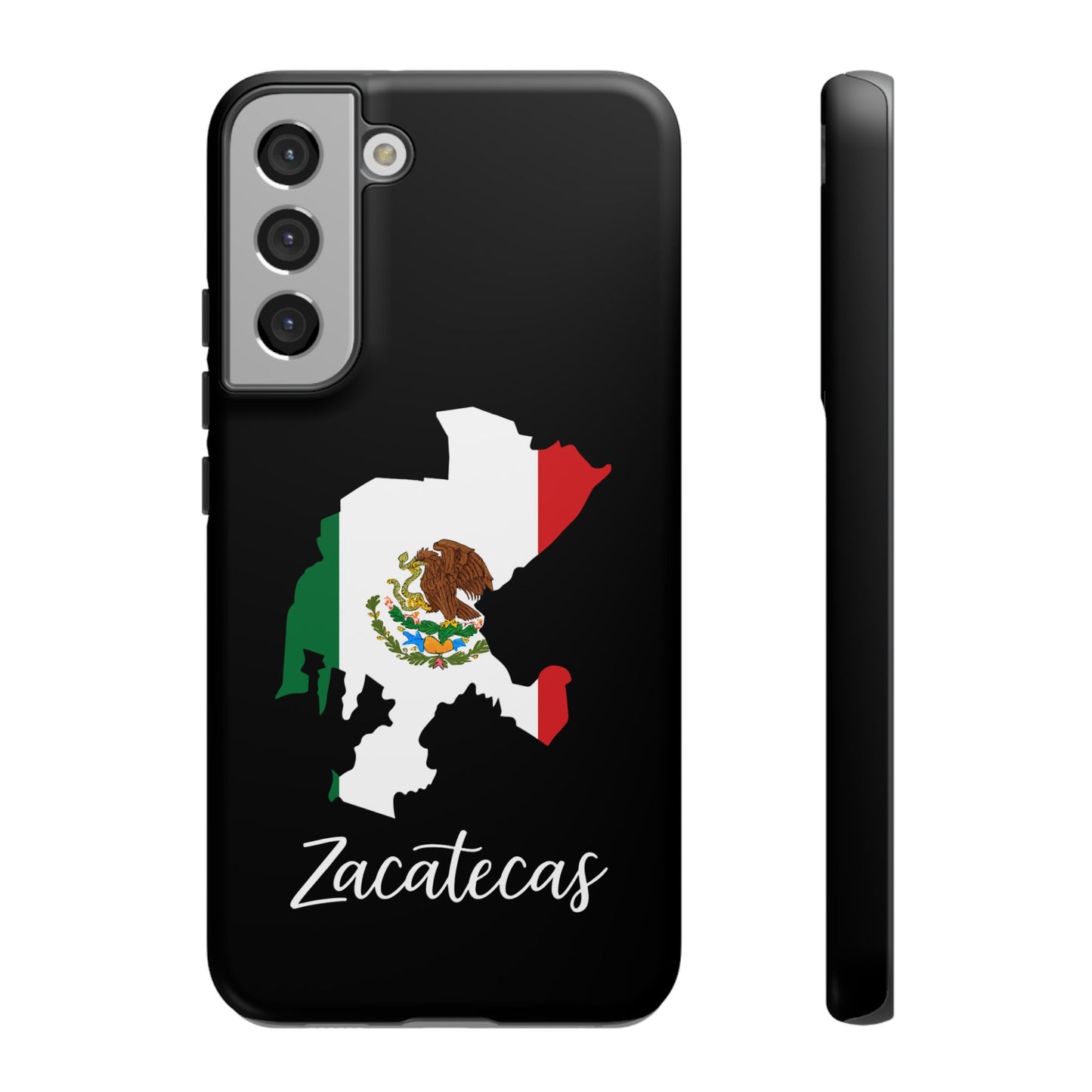 Zacatecas Mexico Flag Map Phone Case | Mexican American Pride Tough Case for iPhone & Samsung