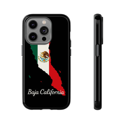 Baja California Mexico Flag Map Phone Case | Mexican American Pride Tough Case for iPhone & Samsung