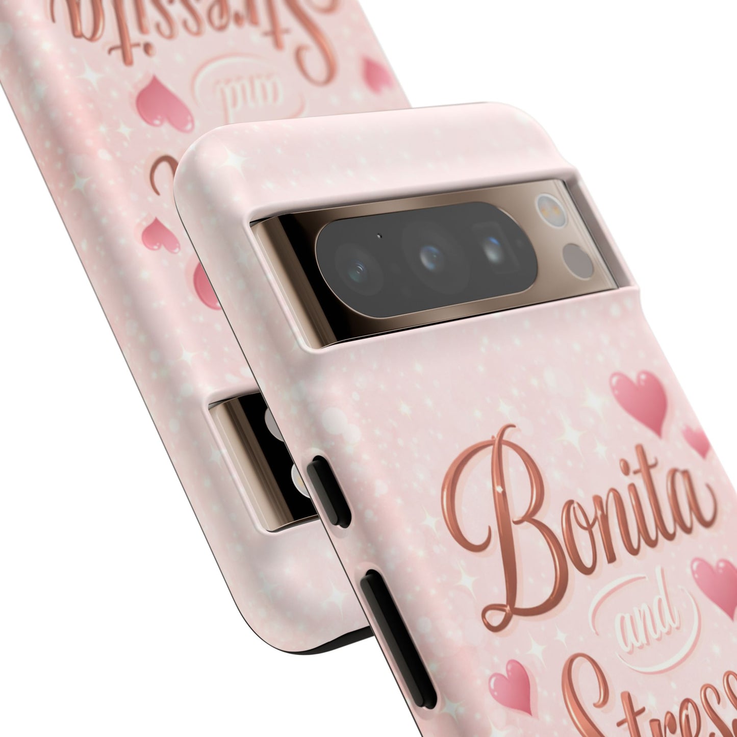 Bonita Stressita Phone Case Cute Latina Aesthetic Pink Coquette Case