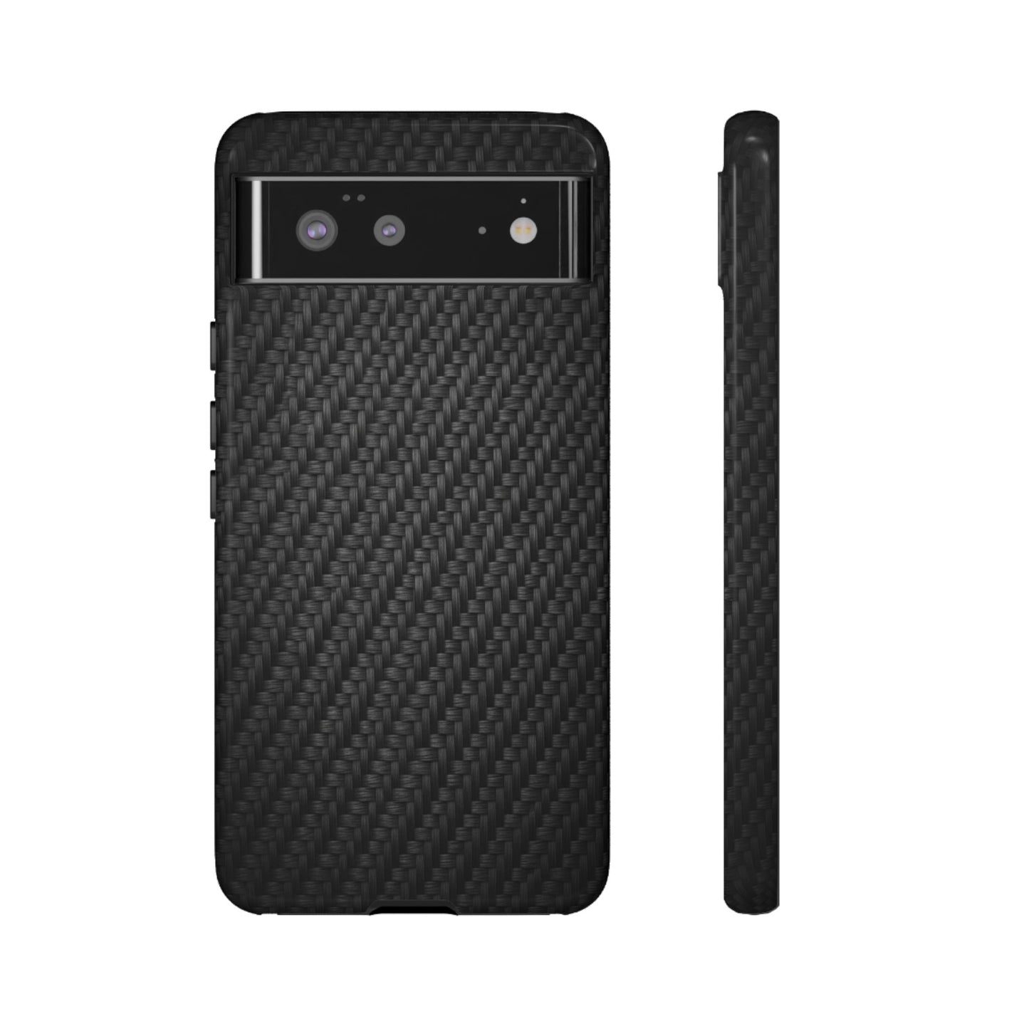 Carbon Fiber Inspired Phone Case – Rugged Slim Protective Tech Case for iPhone & Samsung