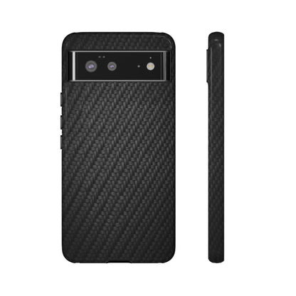 Carbon Fiber Inspired Phone Case – Rugged Slim Protective Tech Case for iPhone & Samsung