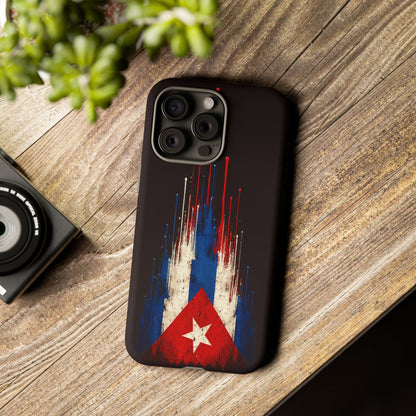 Cuban Flag Phone Case | Cuba Flag Tough Case | Patriotic Cuban Pride iPhone Samsung Protective Cover