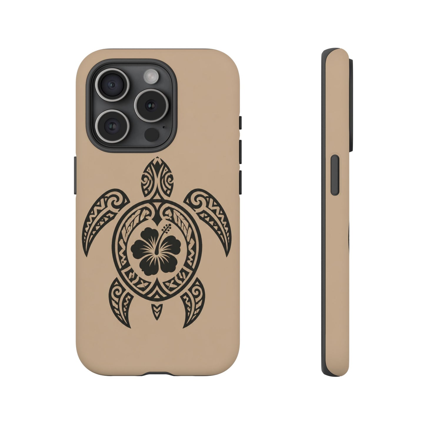 Polynesian Turtle Phone Case | Hawaiian Beach Tough Cover