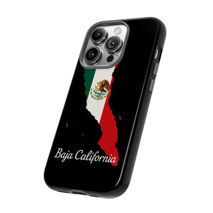 Baja California Mexico Flag Map Phone Case | Mexican American Pride Tough Case for iPhone & Samsung