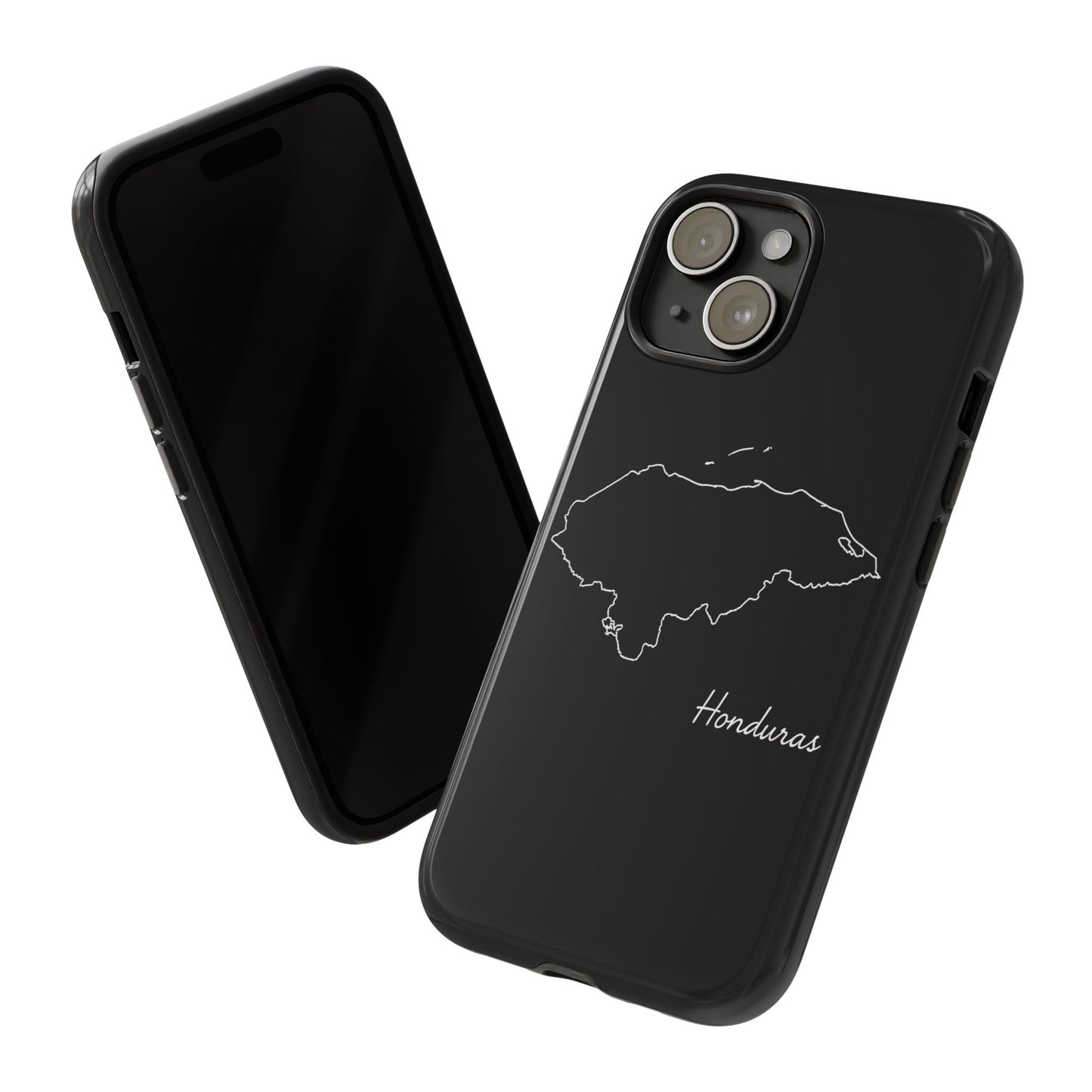 Honduras Outline Phone Case – Minimal Country Map Tough Case (iPhone, Samsung, Pixel)