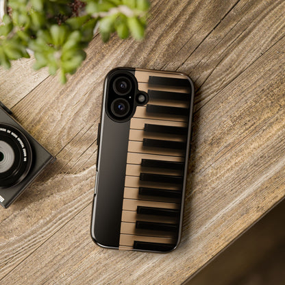 Piano Phone Case – Piano Keyboard Tough Case for Musicians (iPhone, Samsung, Pixel)