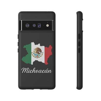 Michoacán Mexico Flag Map Phone Case | Mexican American Pride Tough Case for iPhone & Samsung
