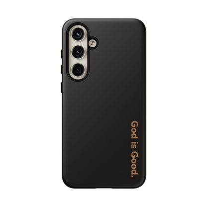 God Is Good Phone Case Minimal Aesthetic Christian Tough Cover