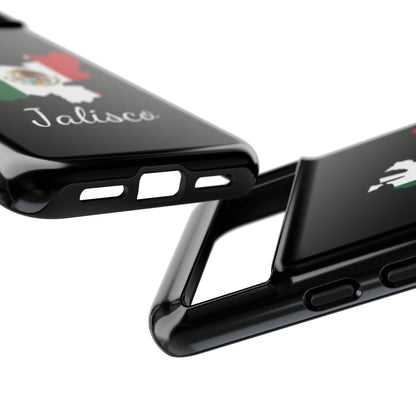 Jalisco Mexico Flag Map Phone Case | Mexican American Pride Tough Case for iPhone & Samsung