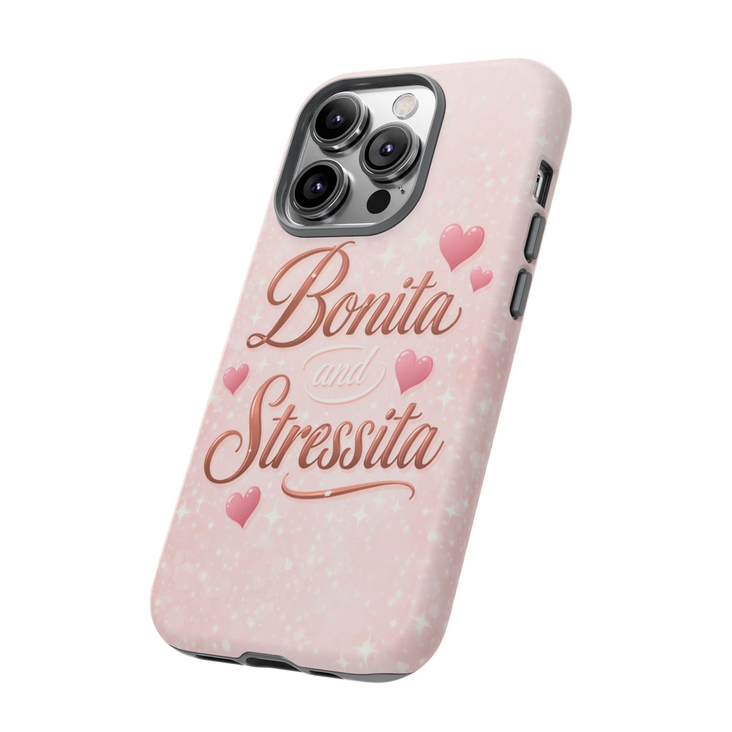 Bonita Stressita Phone Case Cute Latina Aesthetic Pink Coquette Case