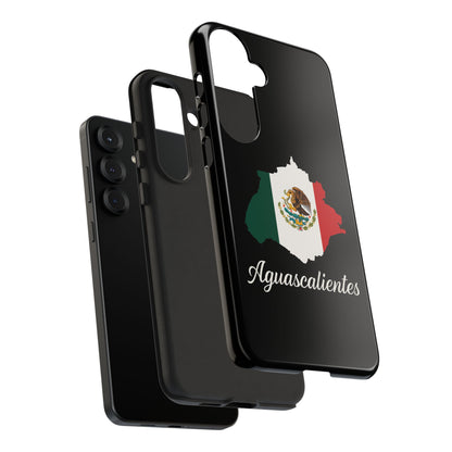 Aguascalientes Mexico Flag Map Phone Case | Mexican American Pride Tough Case for iPhone & Samsung