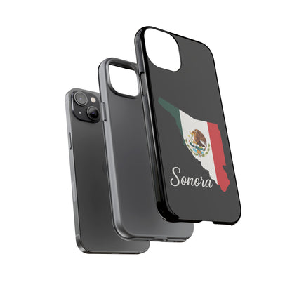 Sonora Mexico Flag Map Phone Case | Mexican American Pride Tough Case for iPhone & Samsung