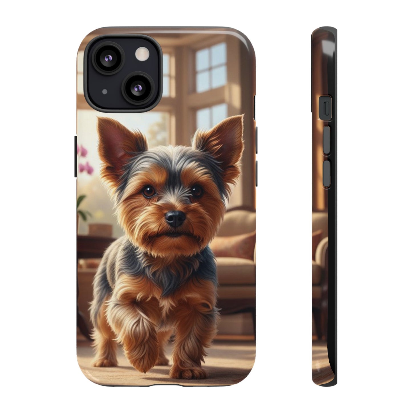 Yorkshire Terrier Phone Case – Cute Yorkie Puppy Tough Case (iPhone, Samsung, Pixel)