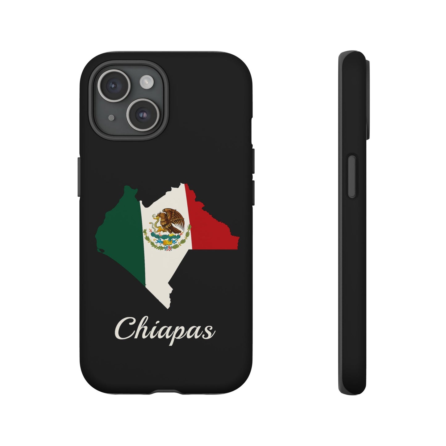 Chiapas Mexico Flag Map Phone Case | Mexican American Pride Tough Case for iPhone & Samsung