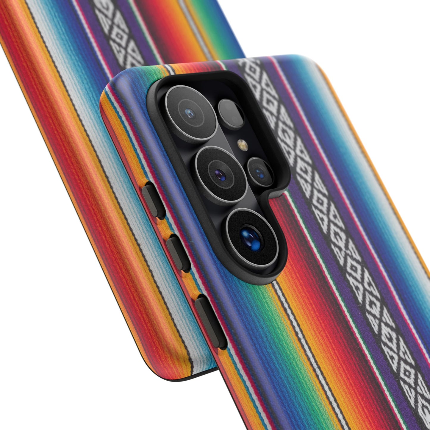 Serape Stripe Phone Case – Colorful Mexican Blanket Pattern Tough Case